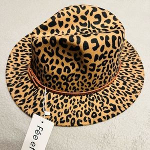Cheetah print hat